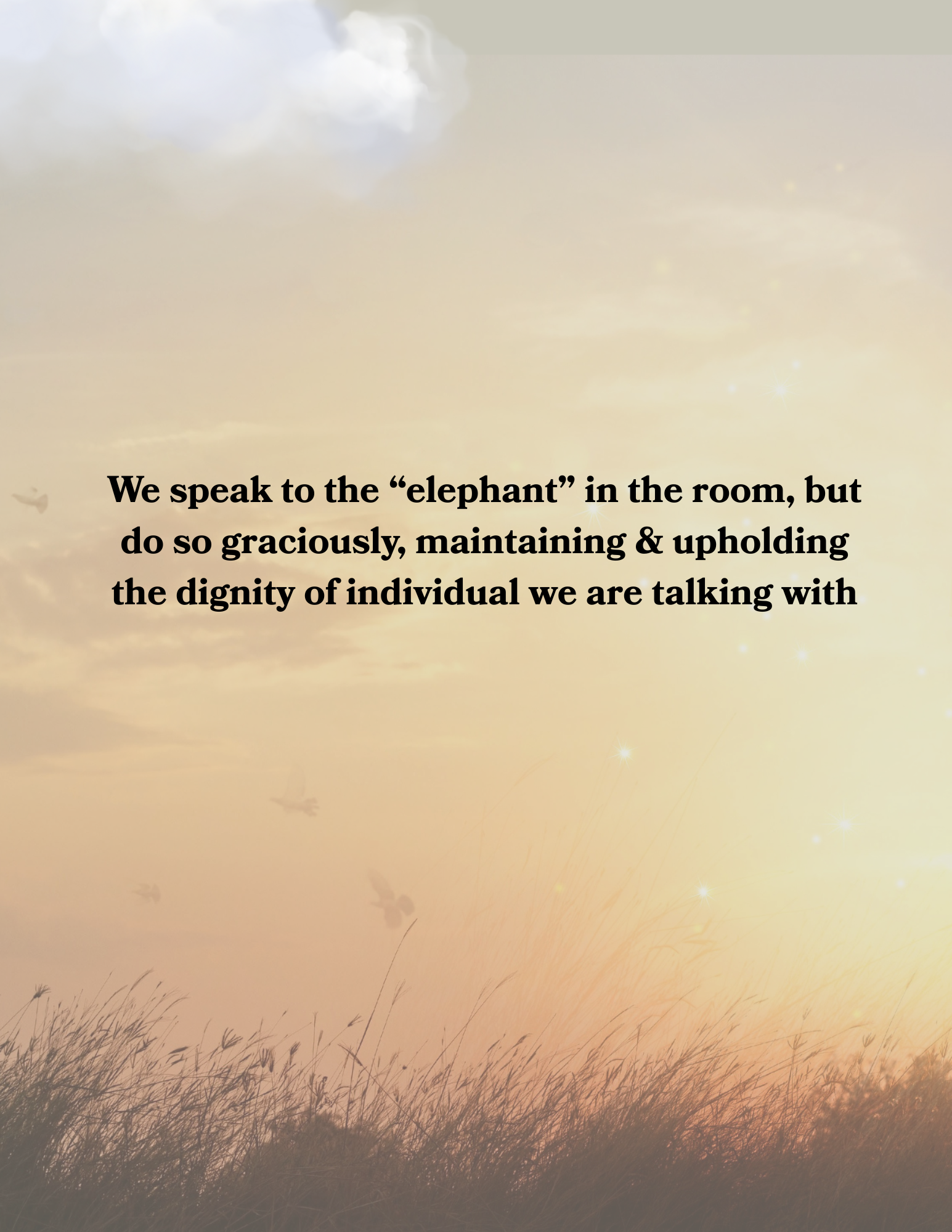 Courageous Conversations 