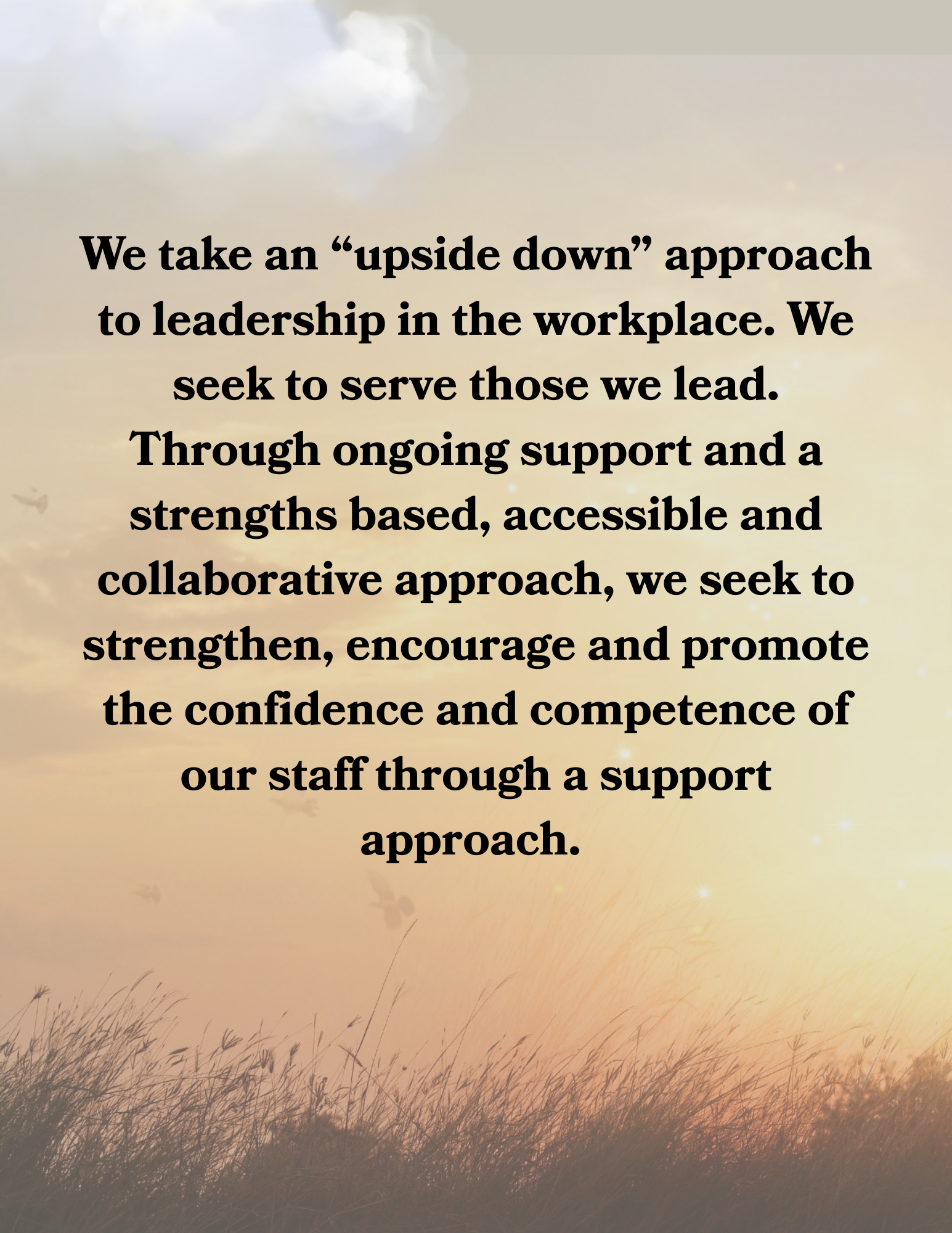 Servant Leadership