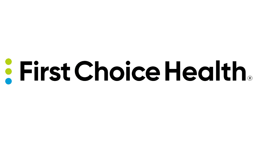 The First Choice Health logo as part of the network of insurance partners of Real Life Counseling of Vancouver.